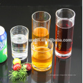 straight shape drinking glass cups